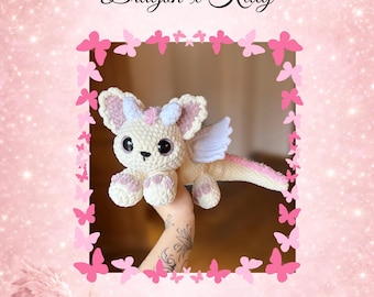 Modèle au crochet Dragon x Chat