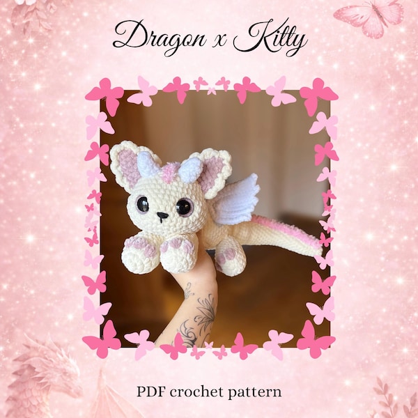 Dragon x Kitty Crochet Pattern