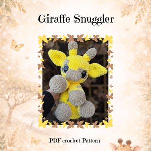 Crochet Giraffe Pattern