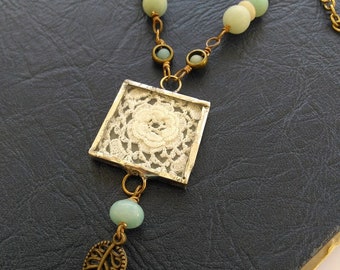 A Touch of Romance Amazonite Necklace