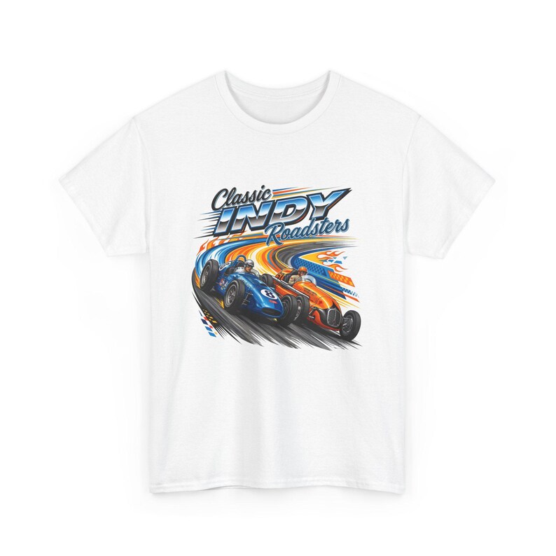 Indy Racers Logo Classic Indy Racers Tee | Vintage Race Car Graphic - Etsy