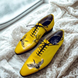 Yellow Dress Shoes - Etsy