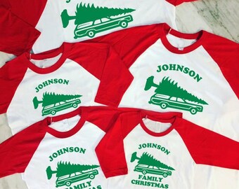 Matching Family Christmas Shirts, Family Christmas Card Shirts, Griswold Family Vacation, National Lampoon's Christmas Vacation Shirts