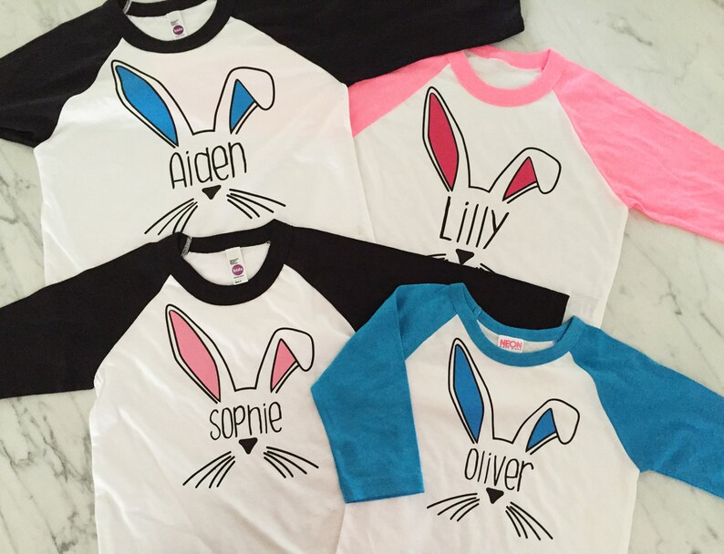 easter bunny kids shirt image 3