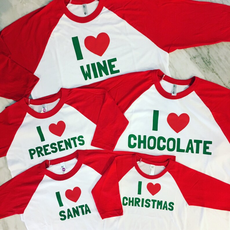 family christmas shirts etsy
