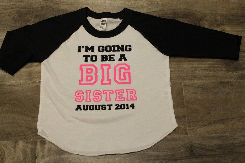 christmas big sister announcement shirt