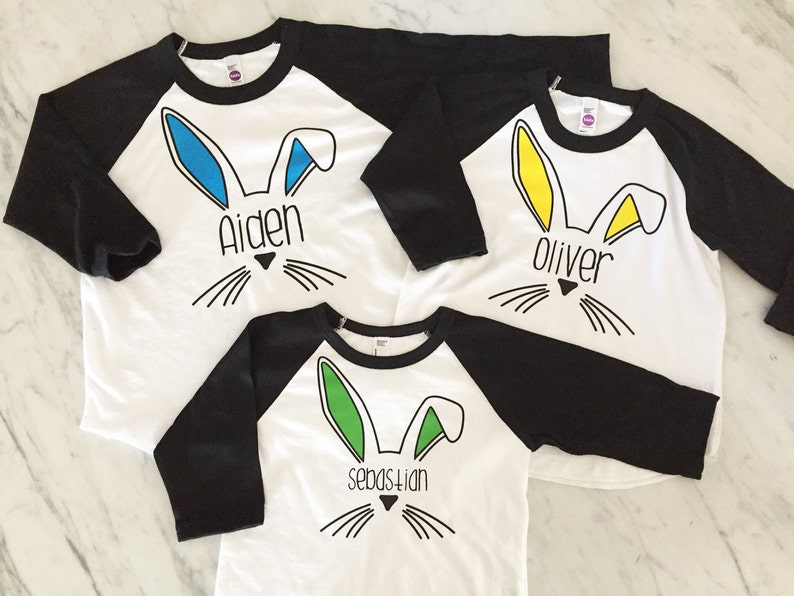 easter bunny kids shirt image 1