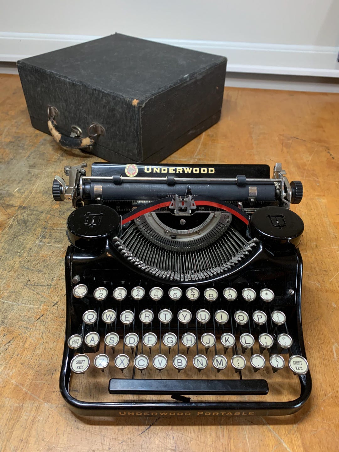 Underwood Portable 4 Bank Typewriter - Etsy