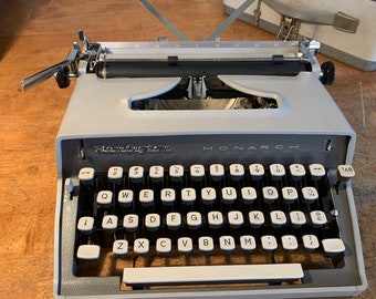 Remington Monarch typewriter