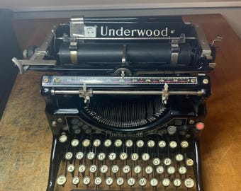 Underwood 5 typewriter