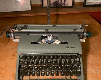 Olympia wide carriage script typewriter