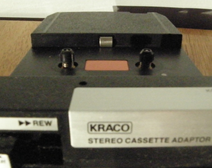 KRACO Cassette to 8 Track Adapter///classic Music Player///vintage 70s