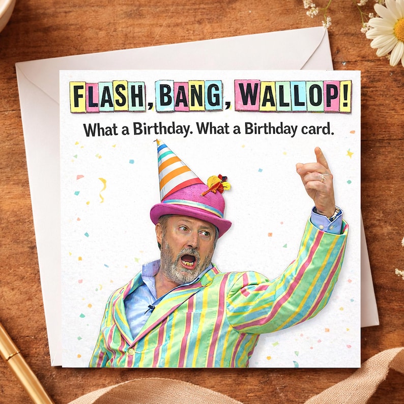 David Mitchell | Flash Bang Wallop | Last One Laughing Funny Birthday ...