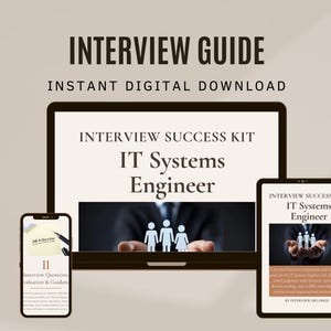 IT-Systems Engineer Vorstellungsgesprächs-Leitfaden (PDF Download)