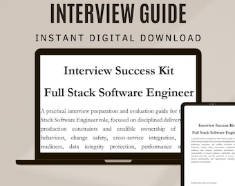 Guía de entrevista para ingenieros de software full stack: Preguntas prácticas (Descargar PDF)
