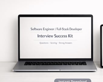 Sollicitatiekit voor software-engineer | Echte vragen en puntentelling (pdf-download)