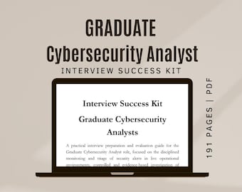 Guía de entrevista para analistas de ciberseguridad graduados (descarga digital)