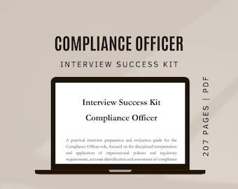 Guía de entrevista para Oficial de Cumplimiento: Riesgo, Gobernanza y Preparación Profesional (PDF digital)