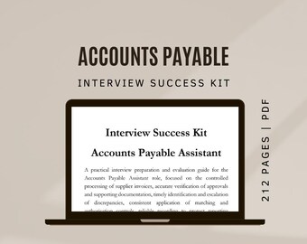 Guía de preparación para la entrevista de asistente de cuentas por pagar (PDF)