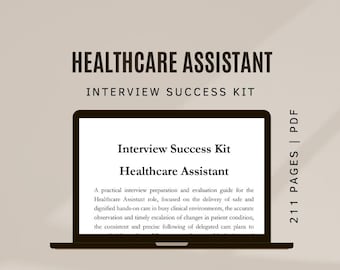 Kit de entrevistas para asistentes de atención médica (PDF)