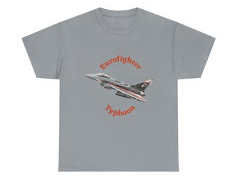 Eurofighter Typhoon Jet Heavy Cotton Tee