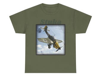 Camiseta de algodón grueso para bombarderos en picado Stuka de la Segunda Guerra Mundial