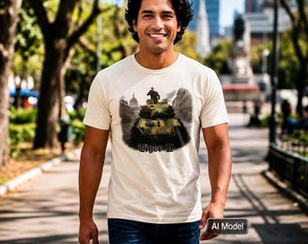 WW2 Tiger II German Tank Unisex Heavy Cotton Tee