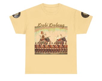 Camiseta de algodón grueso de artes marciales Thai Krabi Krabong