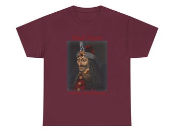 Vlad Tepes Voivode of Wallachia Heavy Cotton Tee