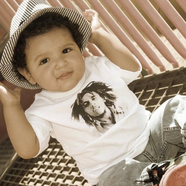 BOB MARLEY Baby Toddler Kids Tshirt