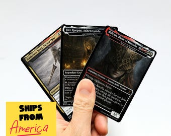 Elden Souls MTG Proxy Set – Dark Fantasy Magie Karten – Geschenk für Fans