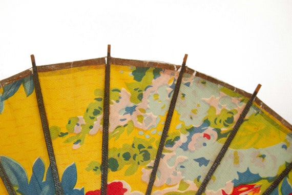 1920s Japanese Paper Parasol - image 4