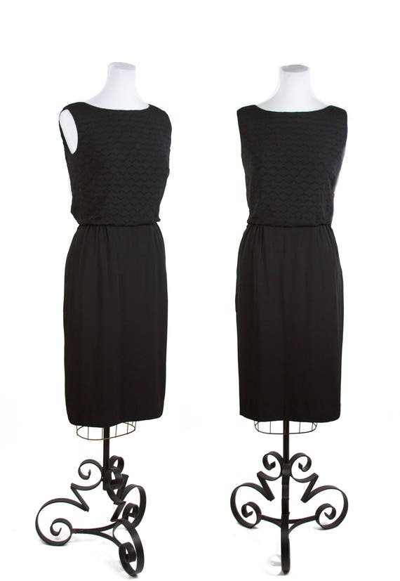 1950s Dress // Alice of California LBD Little Blac