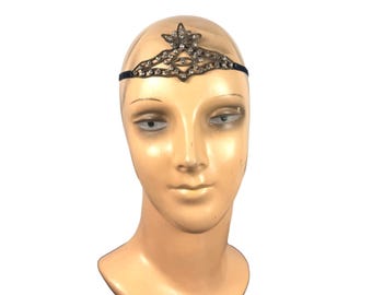 1920s Rhinestone Headband Headpiece