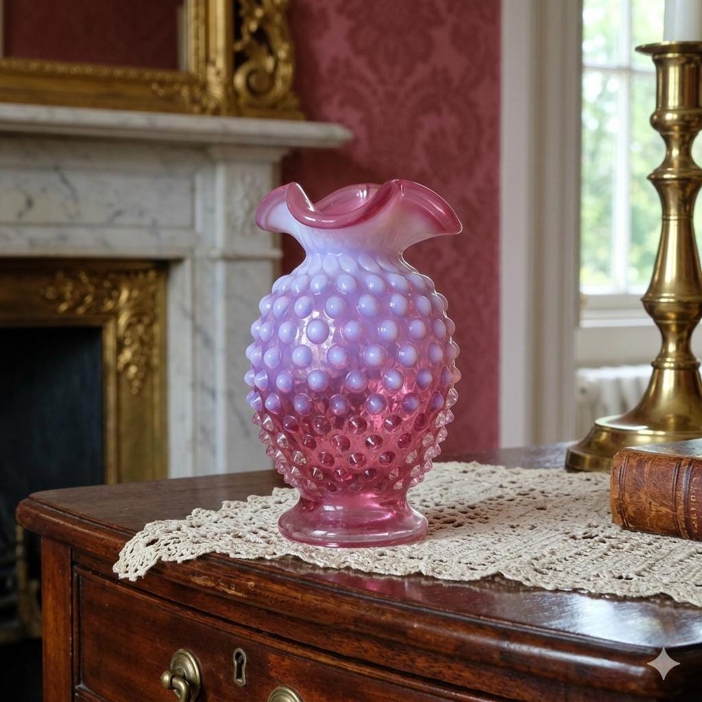 Fenton Vase - Etsy