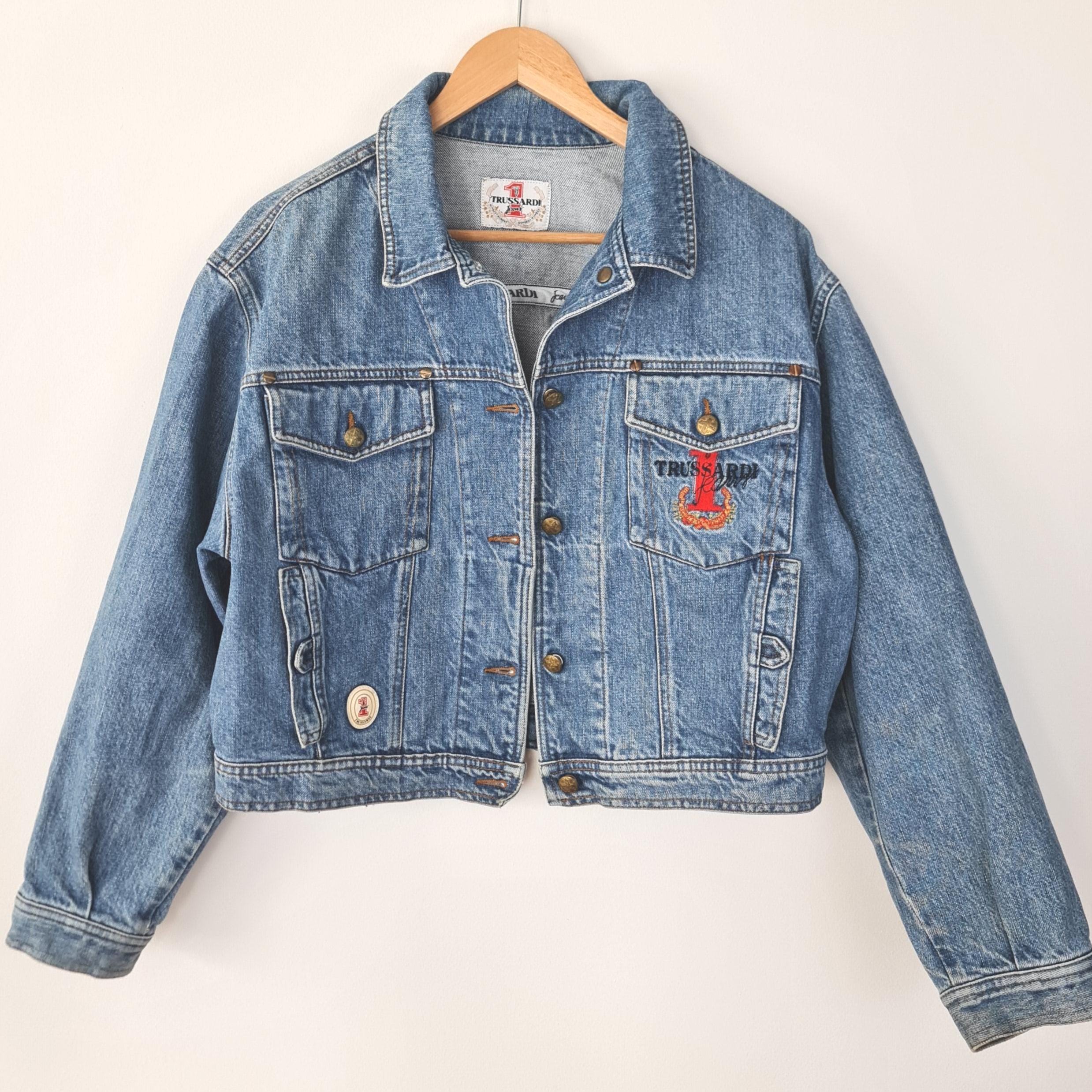 Trussardi Jean Jacket - Etsy Canada