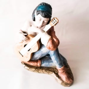 Large Vintage Decorative Sculpture, Statement Figurine, Vintage Figurine Sculpture, Large Decorative Object, Large Figurine Decor,