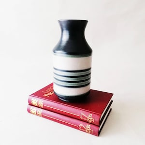 Vintage Studio Pottery Vase, Mid Century Ceramic Vase, Brutalist Decor, Handmade Stoneware, Vintage Stoneware Vase 70s, Studio Pottery