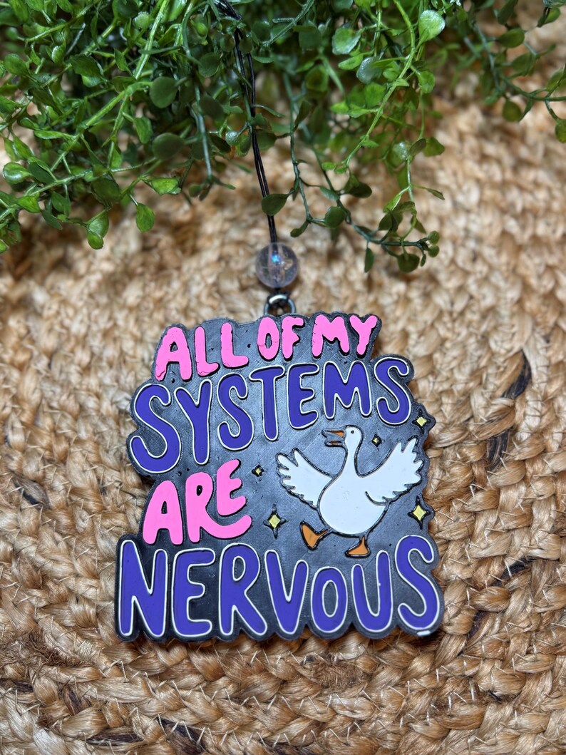 All of My Systems Are Nervous Car Freshie - Etsy