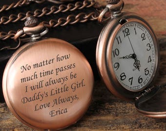 Custom Pocket Watch, Groomsmen Gift, Personalized Pocket Watch,Engraved Pocket Watch, Best Man Gift, Mens Pocket Watch, Groomsman gifts