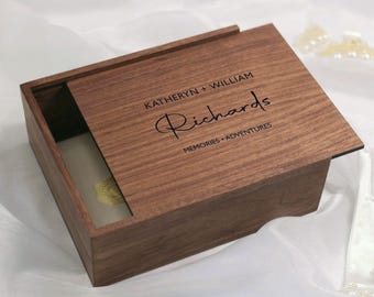 Wedding Keepsake Box, Wedding Memory Box, Wedding Keepsake Box, Anniversary Gift, Bridal Shower Gift, Gift For Couple