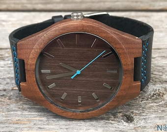Personalized Wooden Watch, Personalized Watch, Engraved Watch, Engraved Wood Watch, Mens Wood Watch, Gifts for Him, Gifts for Husband