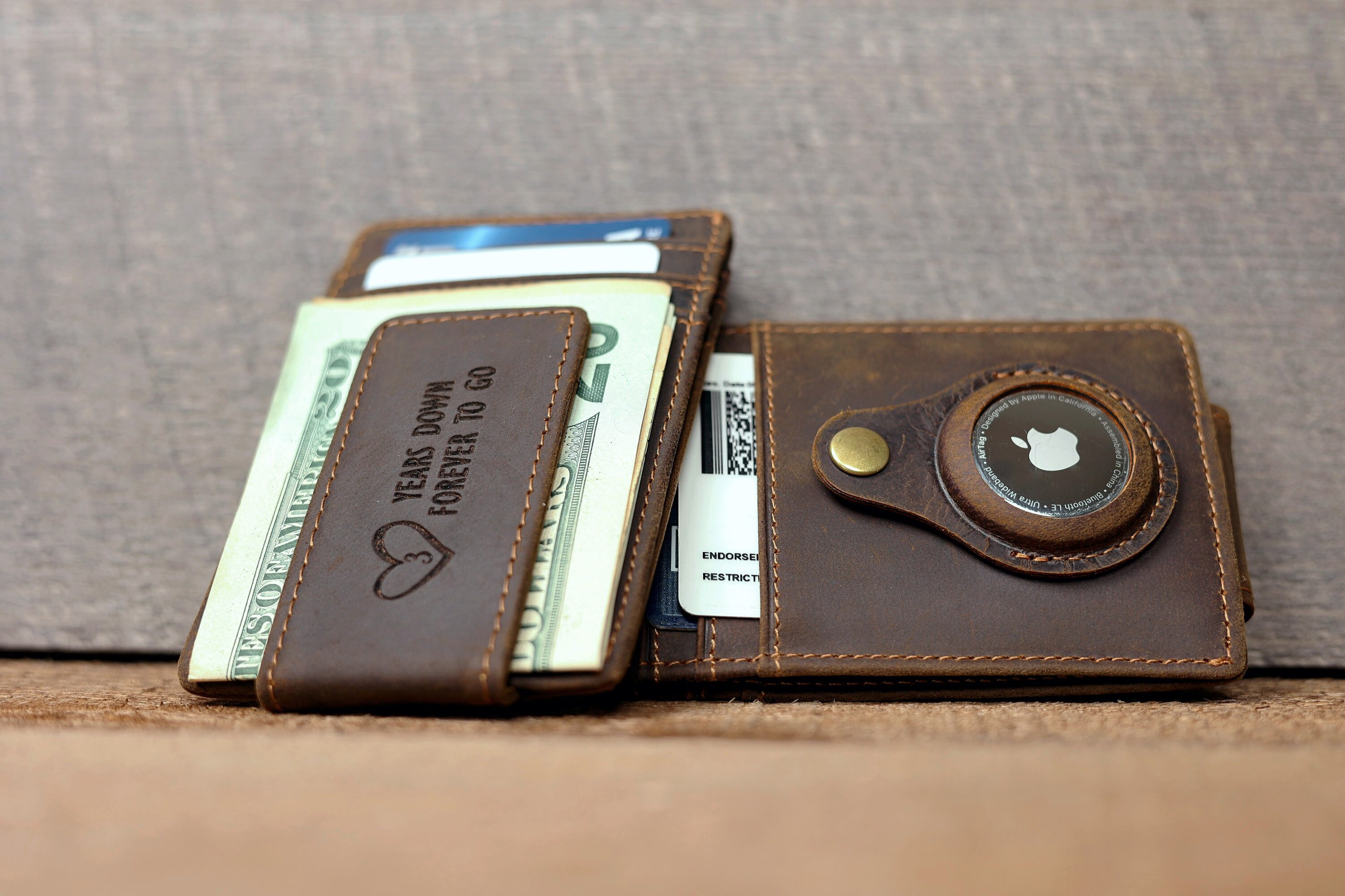 Airtag Money Clip Wallet for Men Airtag Wallet for Men Air Etsy