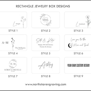 Jewelry Box Travel Case for Women, Custom Engraved Jewelry Box, Bridesmaid Jewelry Box, Jewelry Organizer, Custom Wood Jewelry Box image 5