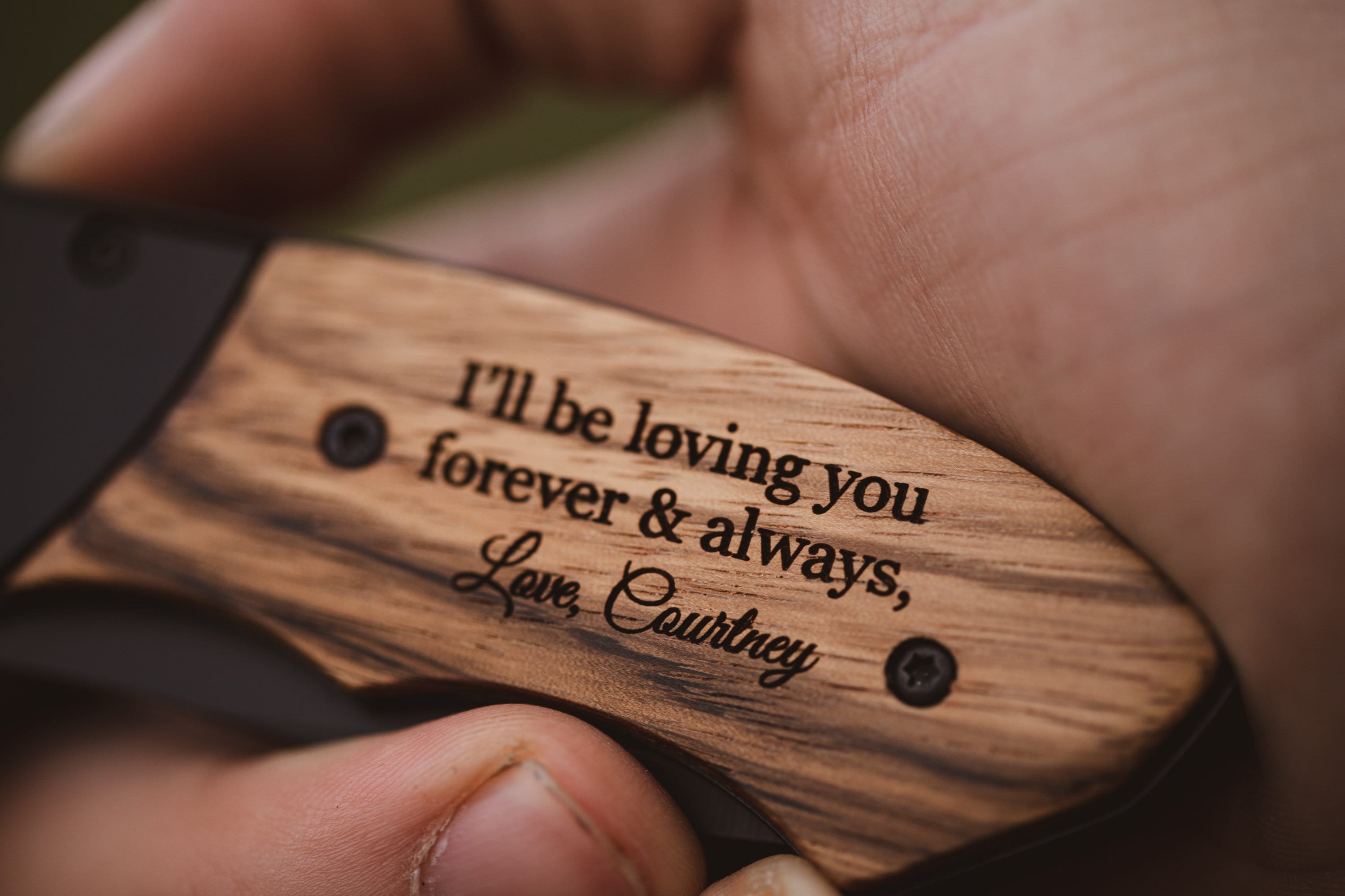 Wood anniversary gift for him 5th anniversary gift for him Etsy