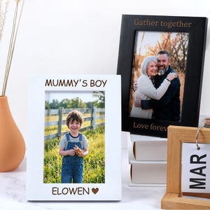 Custom Photo Frame&Photo Printing, Solid Wood Engraved Personalized Gift/Your Logo/Accept wholesale prices image 10