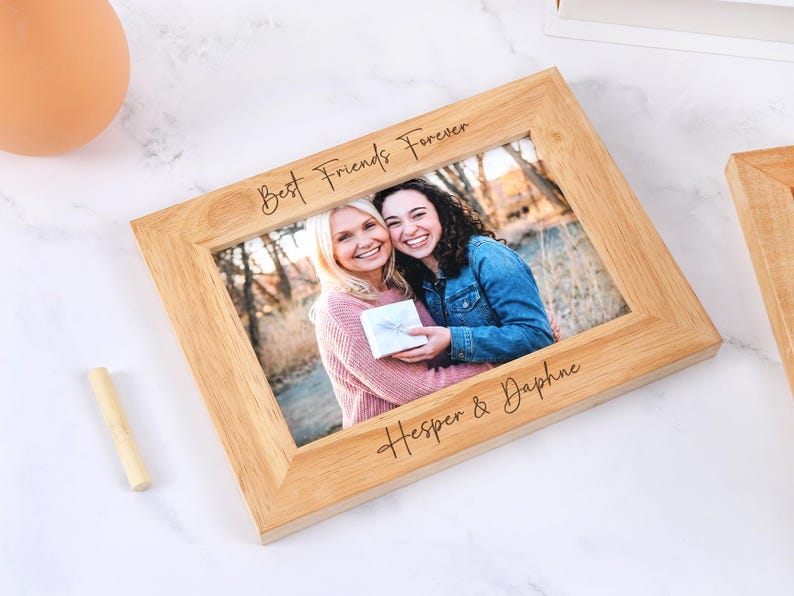 Custom Photo Frame&Photo Printing, Solid Wood Engraved Personalized Gift/Your Logo/Accept wholesale prices image 6