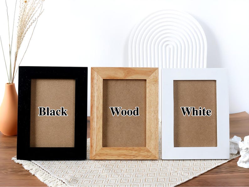 Custom Photo Frame&Photo Printing, Solid Wood Engraved Personalized Gift/Your Logo/Accept wholesale prices image 9