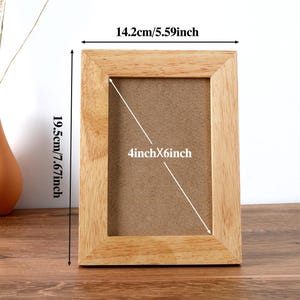 Custom Photo Frame&Photo Printing, Solid Wood Engraved Personalized Gift/Your Logo/Accept wholesale prices image 7