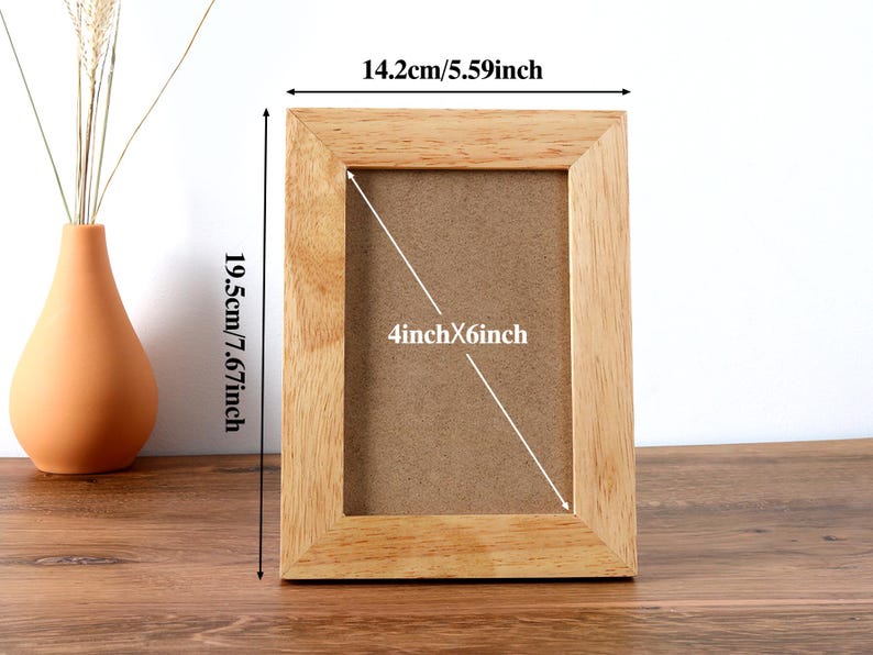 Custom Photo Frame&Photo Printing, Solid Wood Engraved Personalized Gift/Your Logo/Accept wholesale prices image 7